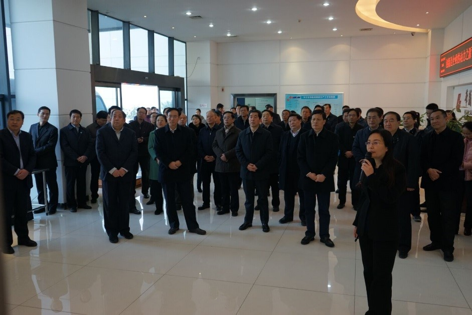 省領導蒞臨鄭洛新國家自主創新示范區華蘭生物進行調研